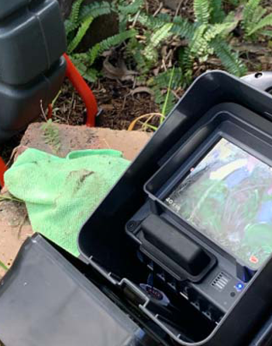 cctv blocked drain inspection
